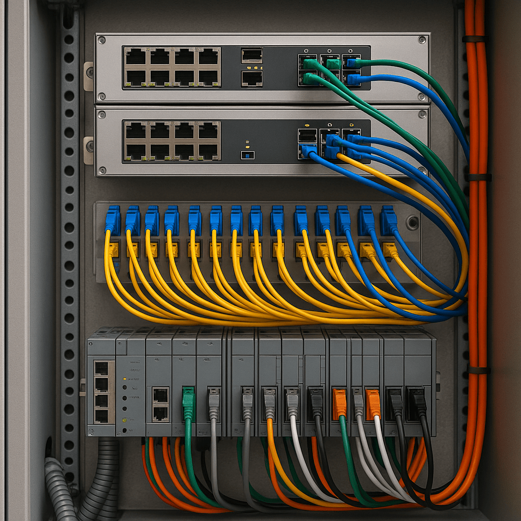 Industrial and enterprise network infrastructure
